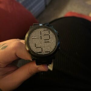 Phosphor Black Digital Watch